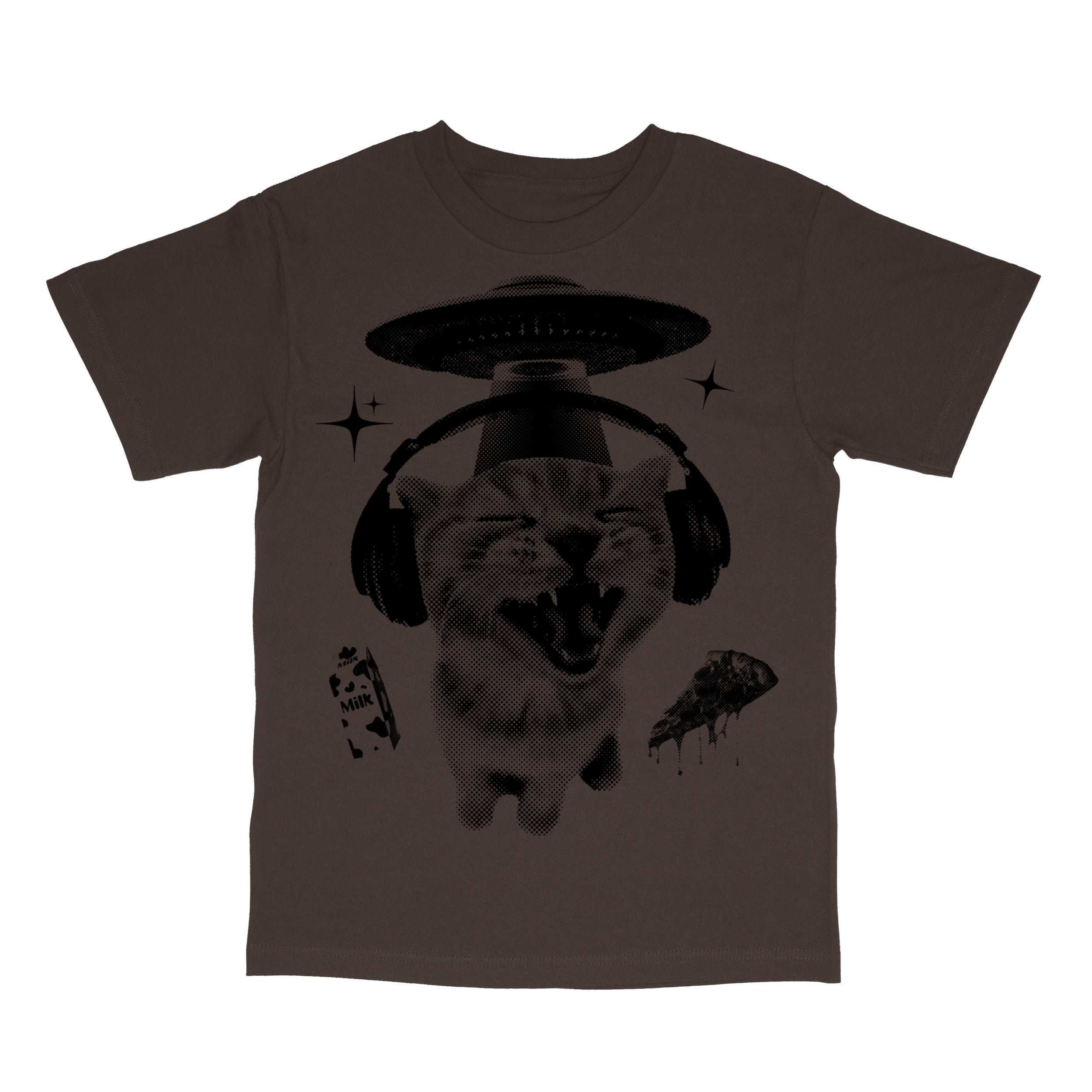 Alien Cat Meme 90s Vintage Bootleg Y2K Kitten T-Shirt