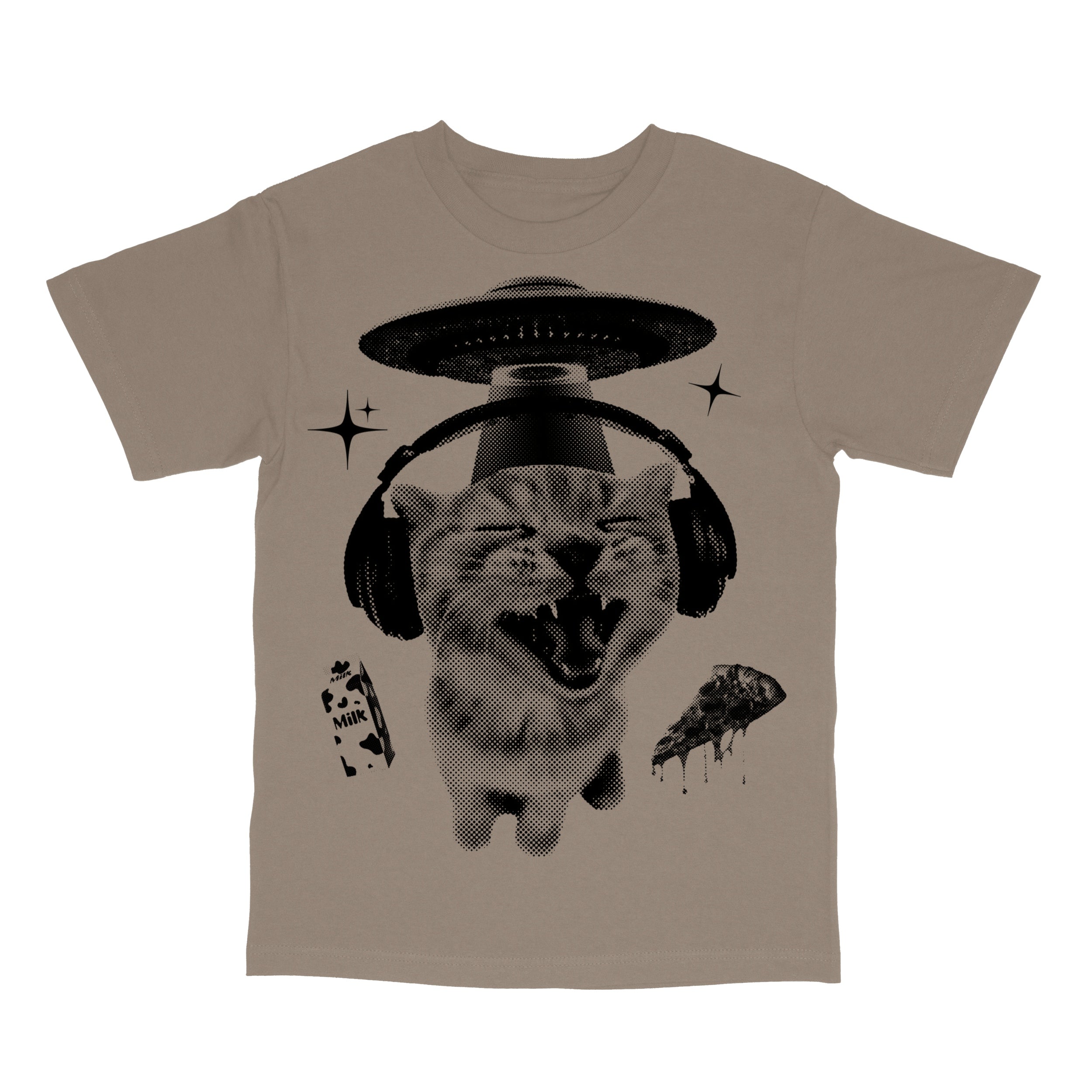 Alien Cat Meme 90s Vintage Bootleg Y2K Kitten T-Shirt