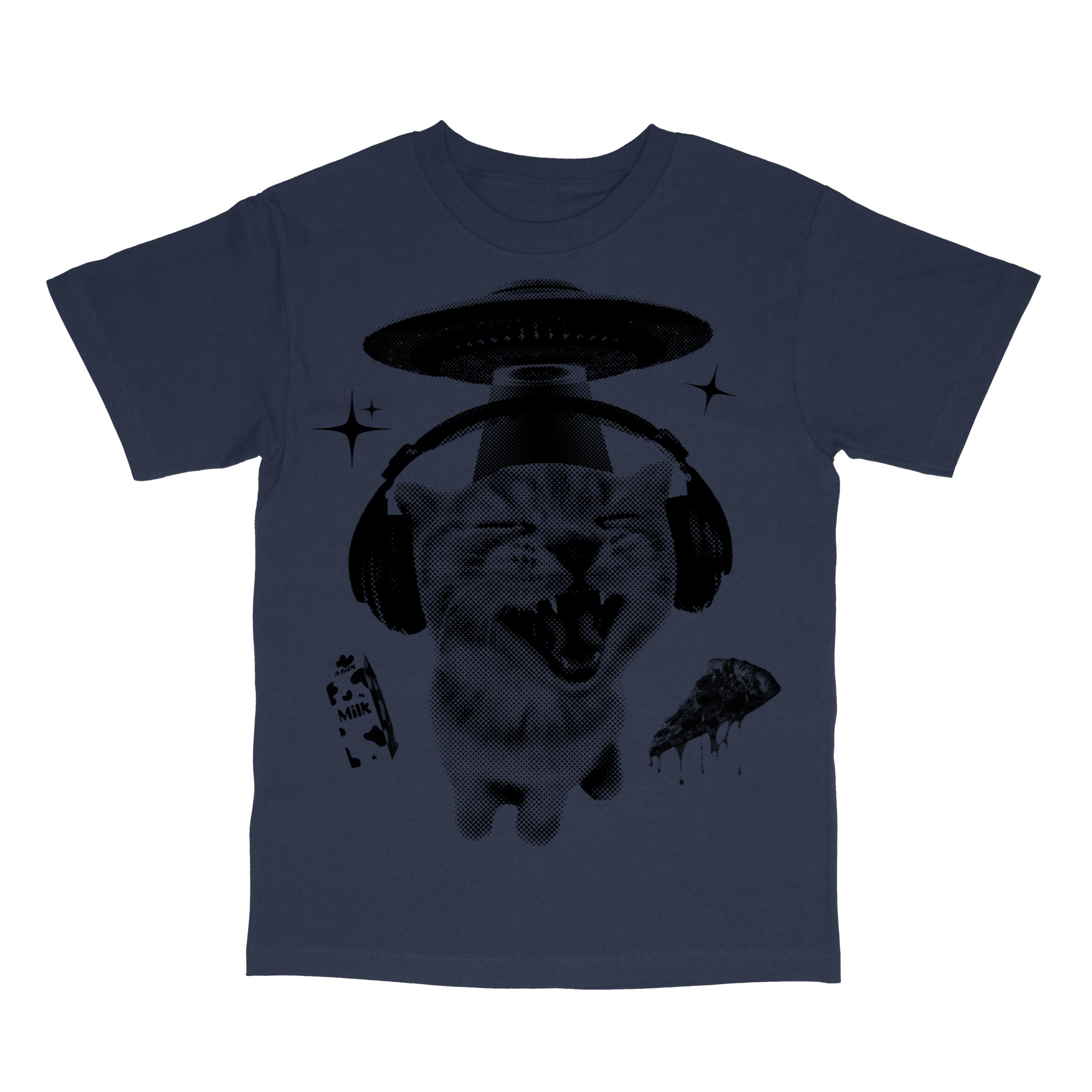Alien Cat Meme 90s Vintage Bootleg Y2K Kitten T-Shirt