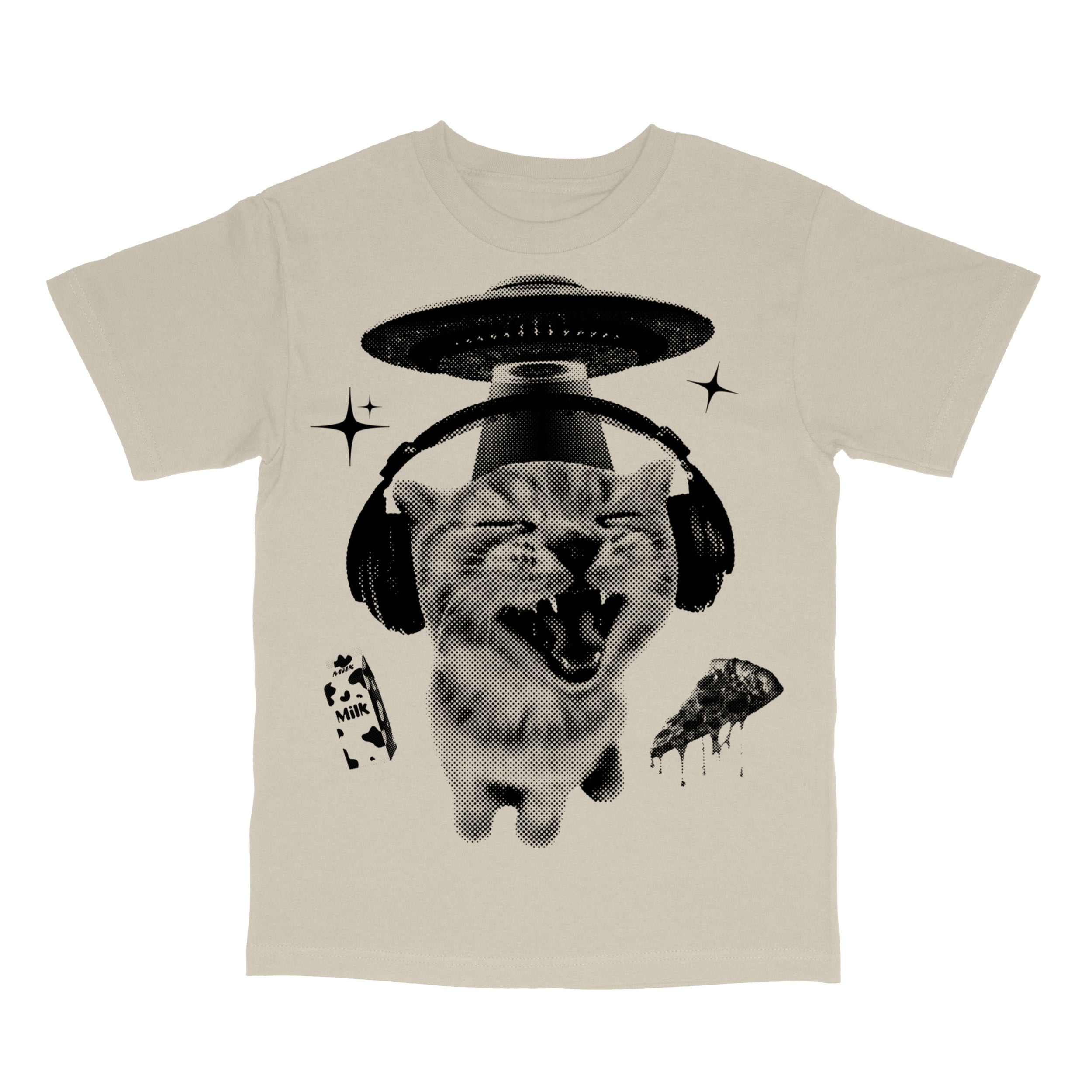 Alien Cat Meme 90s Vintage Bootleg Y2K Kitten T-Shirt