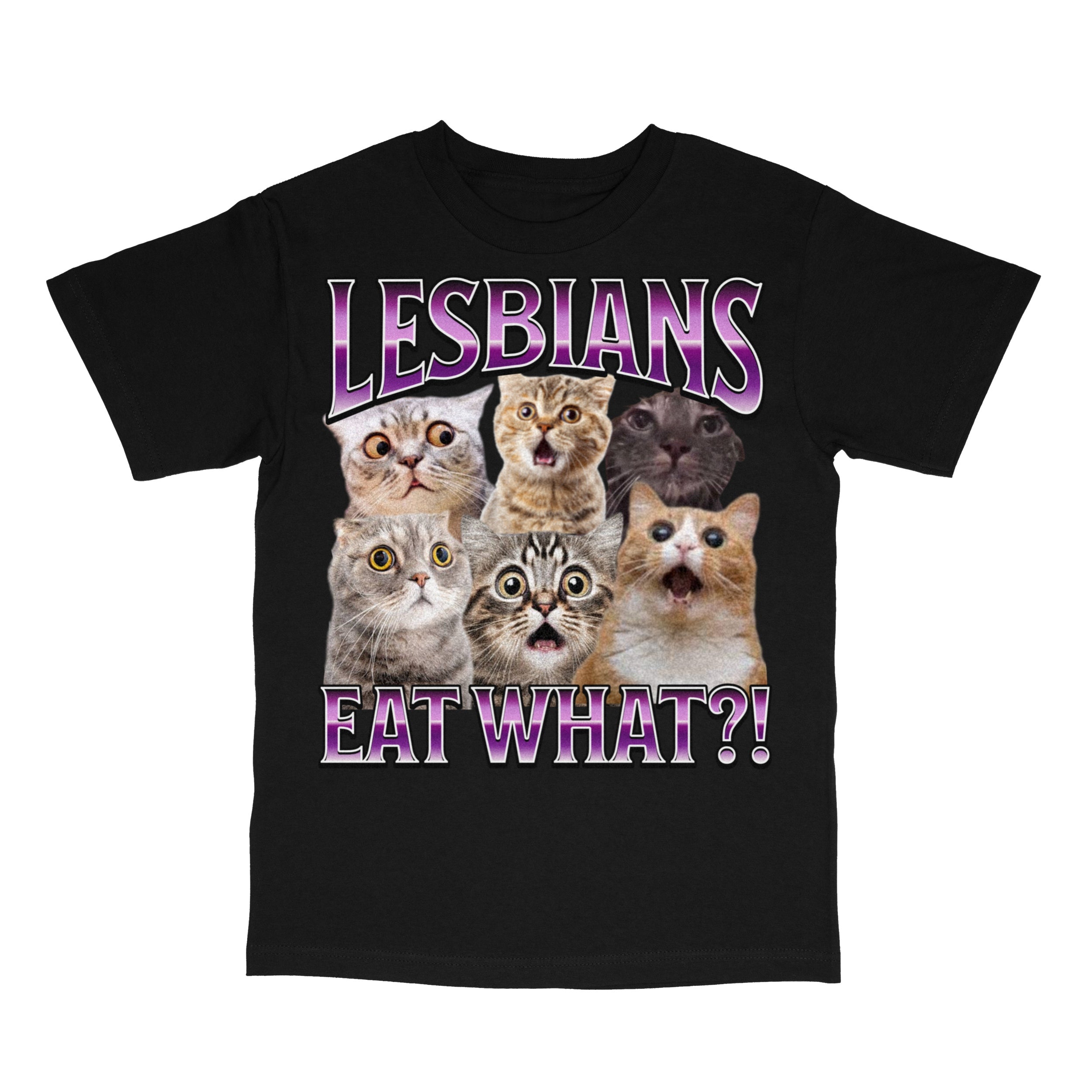Lesbians Eat What? Funny T-Shirt