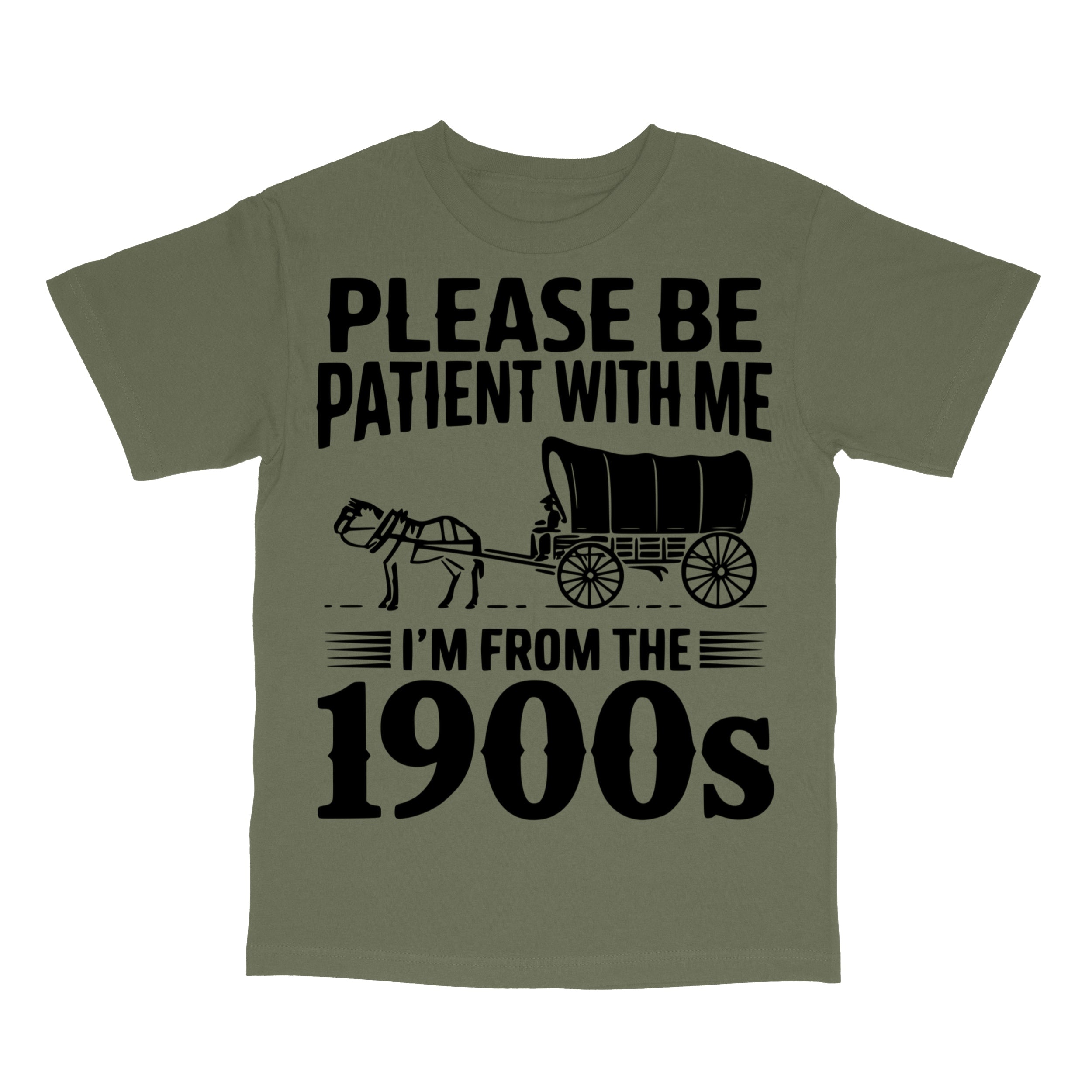 Please Be Patient I'm From the 1900s Funny 90s vintage bootleg T-Shirt