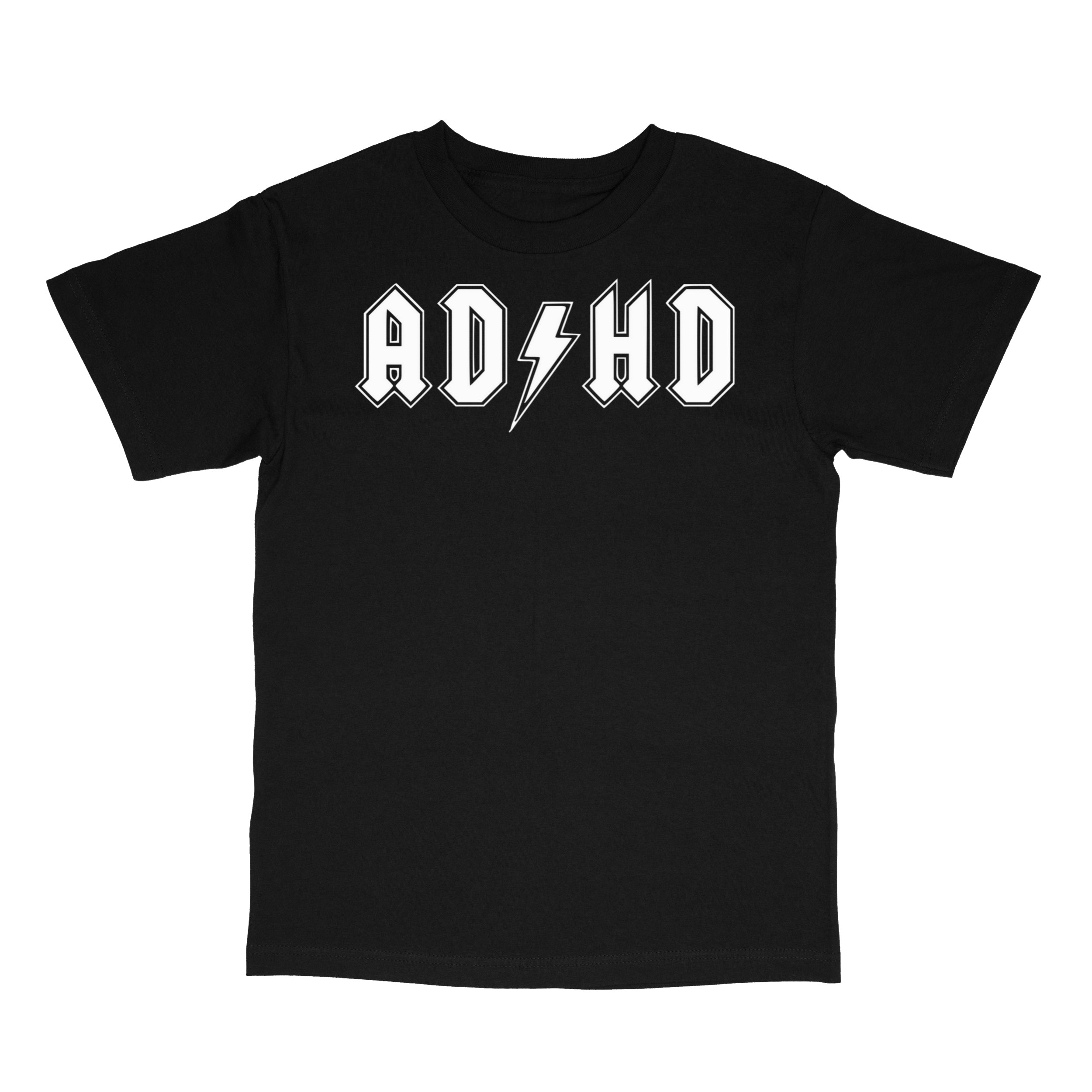 AD/HD: AC/DC Parody T-shirt