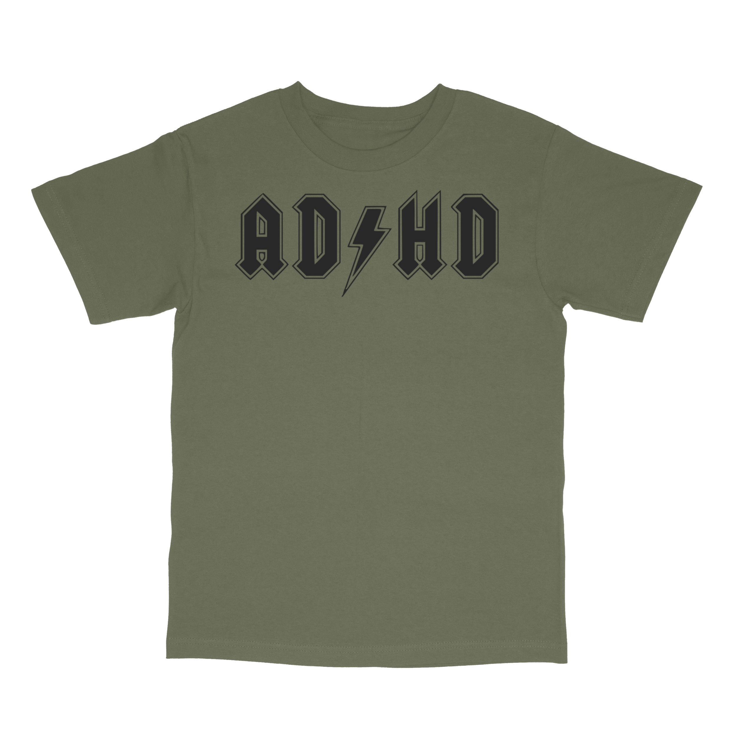 AD/HD: AC/DC Parody T-shirt