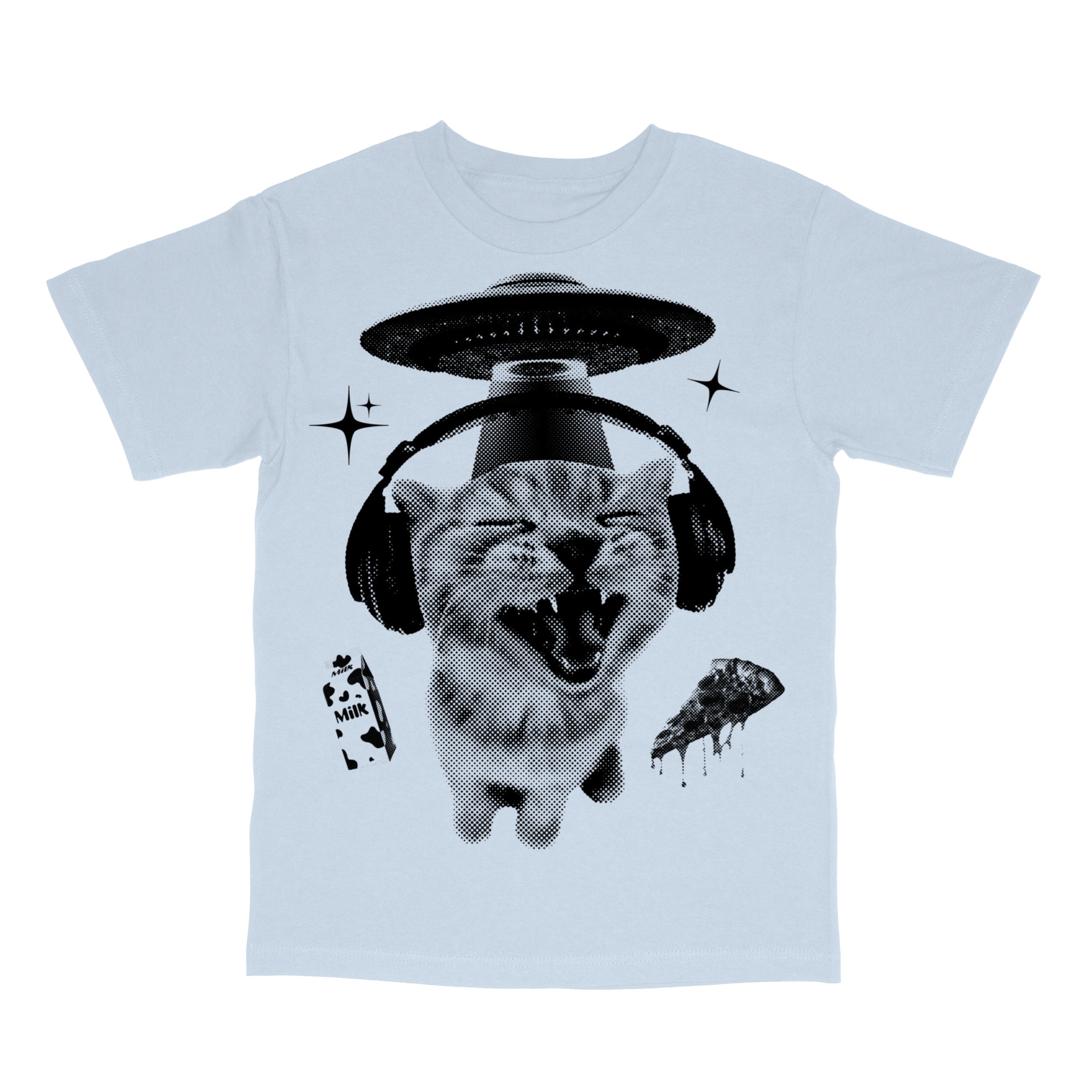 Alien Cat Meme 90s Vintage Bootleg Y2K Kitten T-Shirt