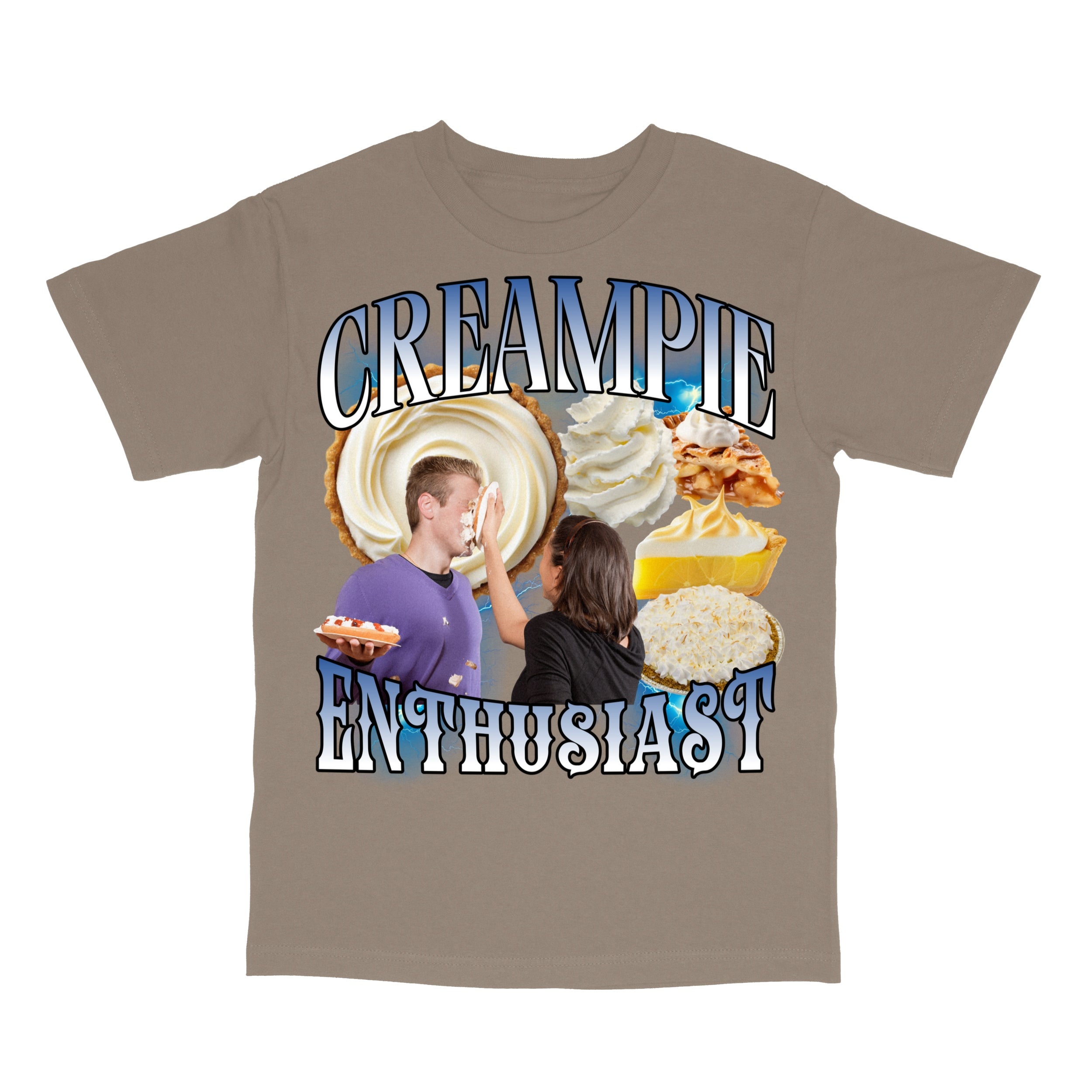 Funny Cream Pie Enthusiast T-Shirt