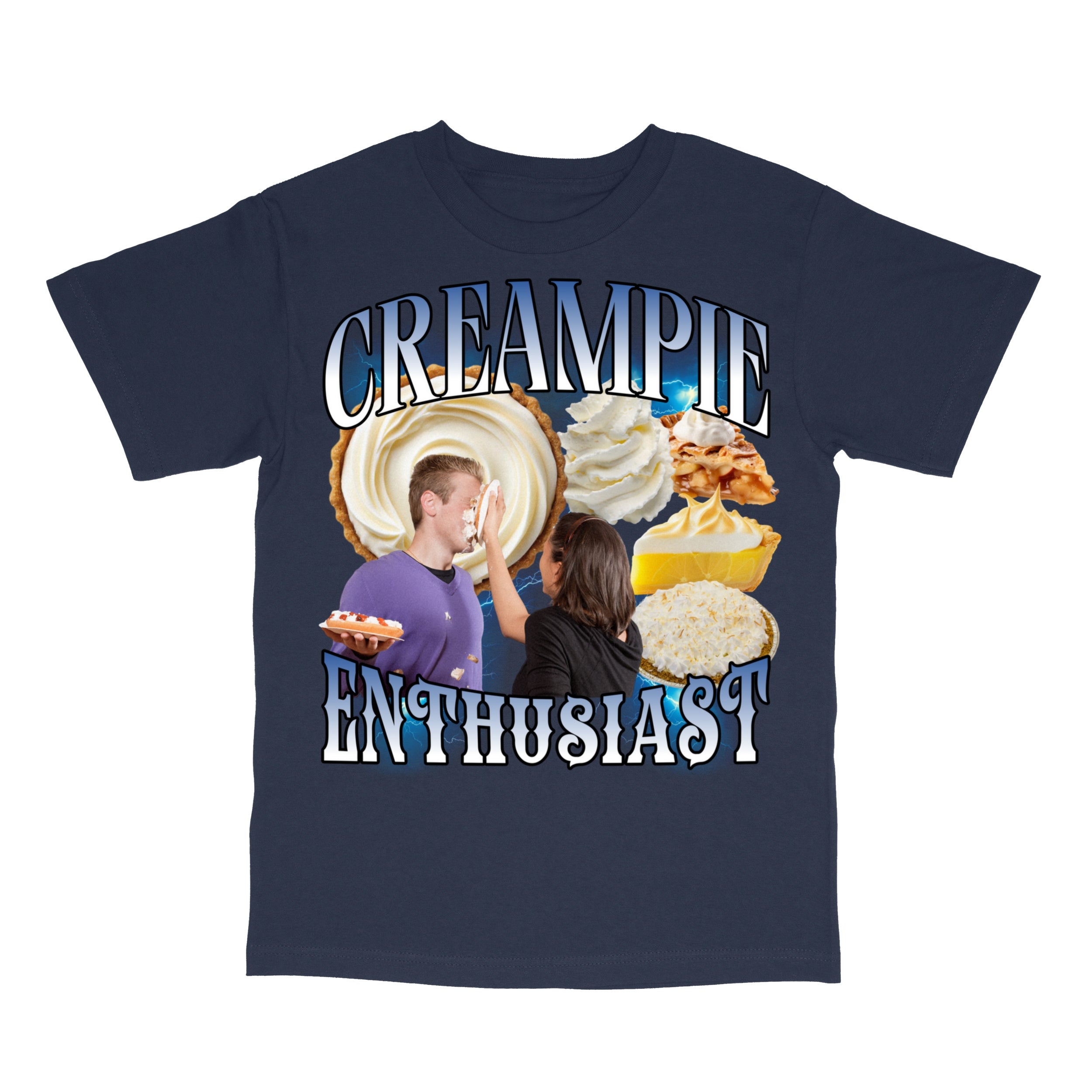 Funny Cream Pie Enthusiast T-Shirt