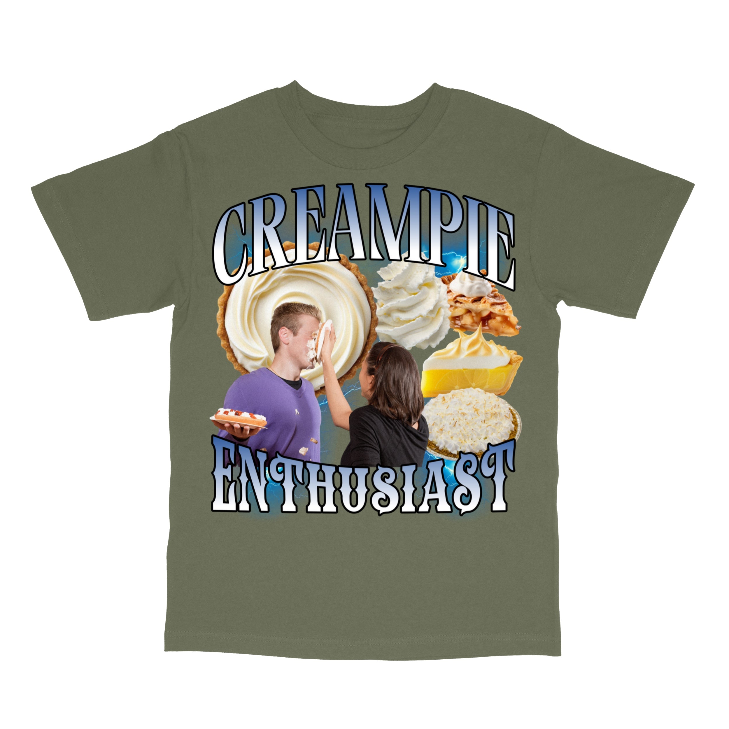 Funny Cream Pie Enthusiast T-Shirt