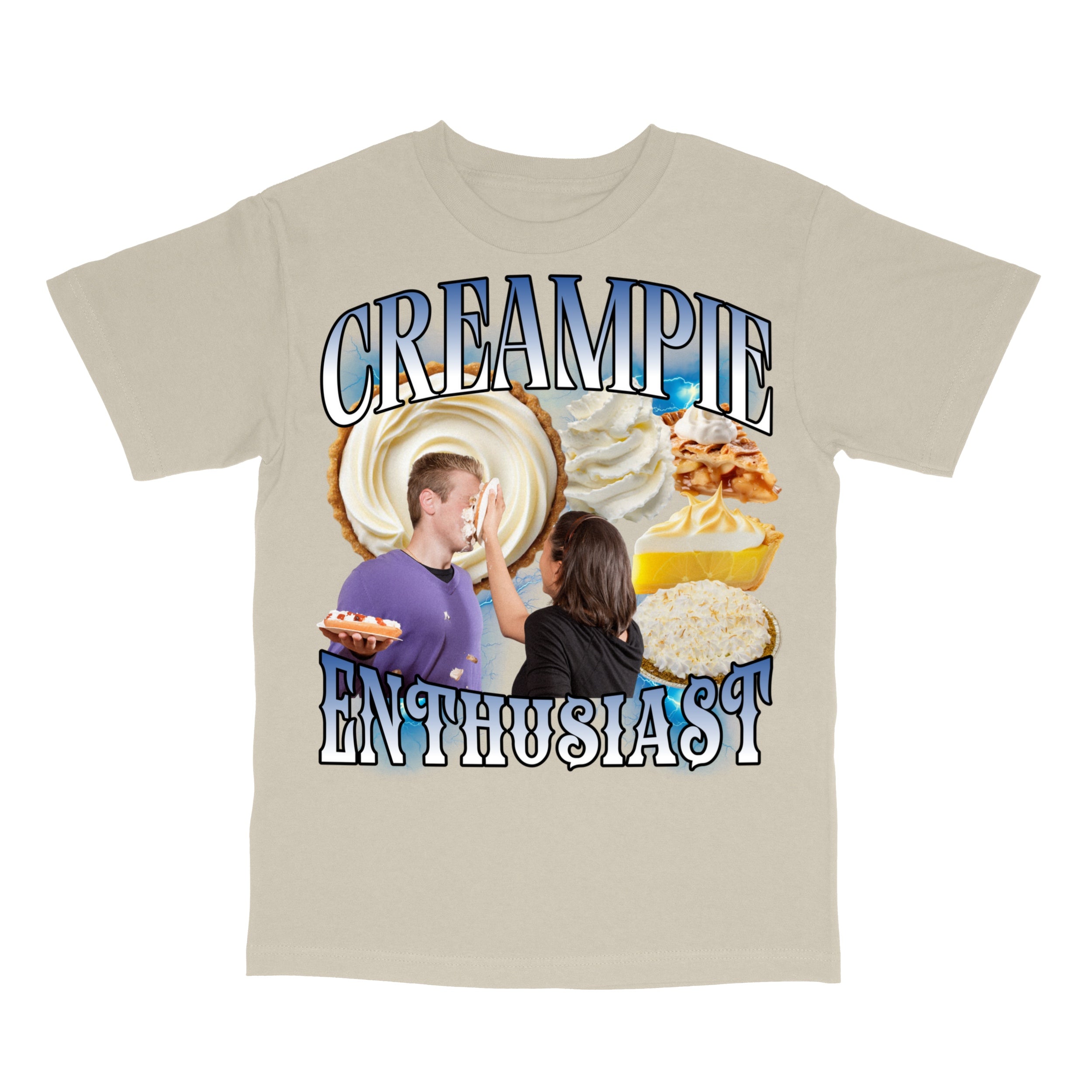 Funny Cream Pie Enthusiast T-Shirt