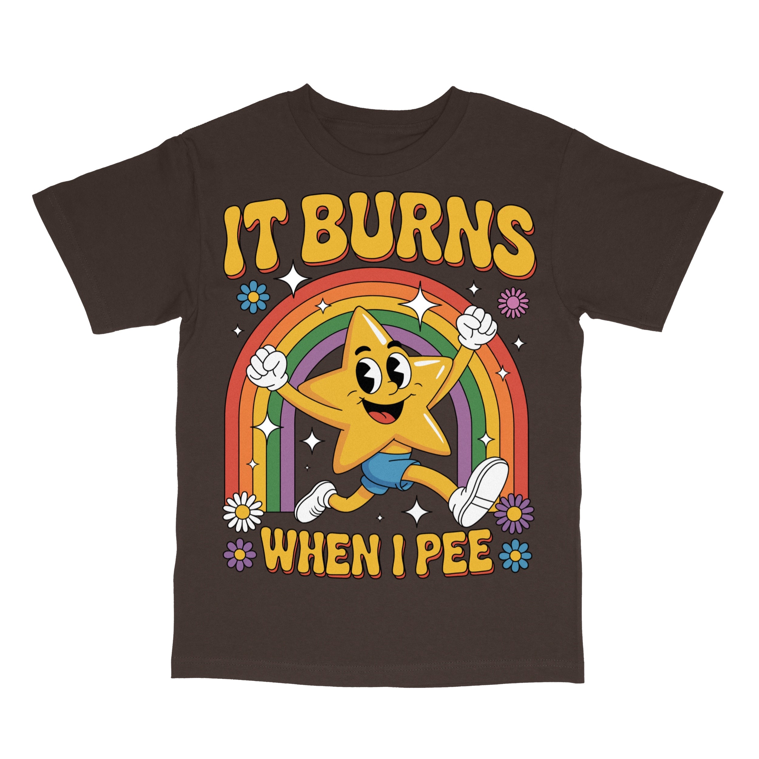 Funny Saying It Burns When I Pee T-Shirt