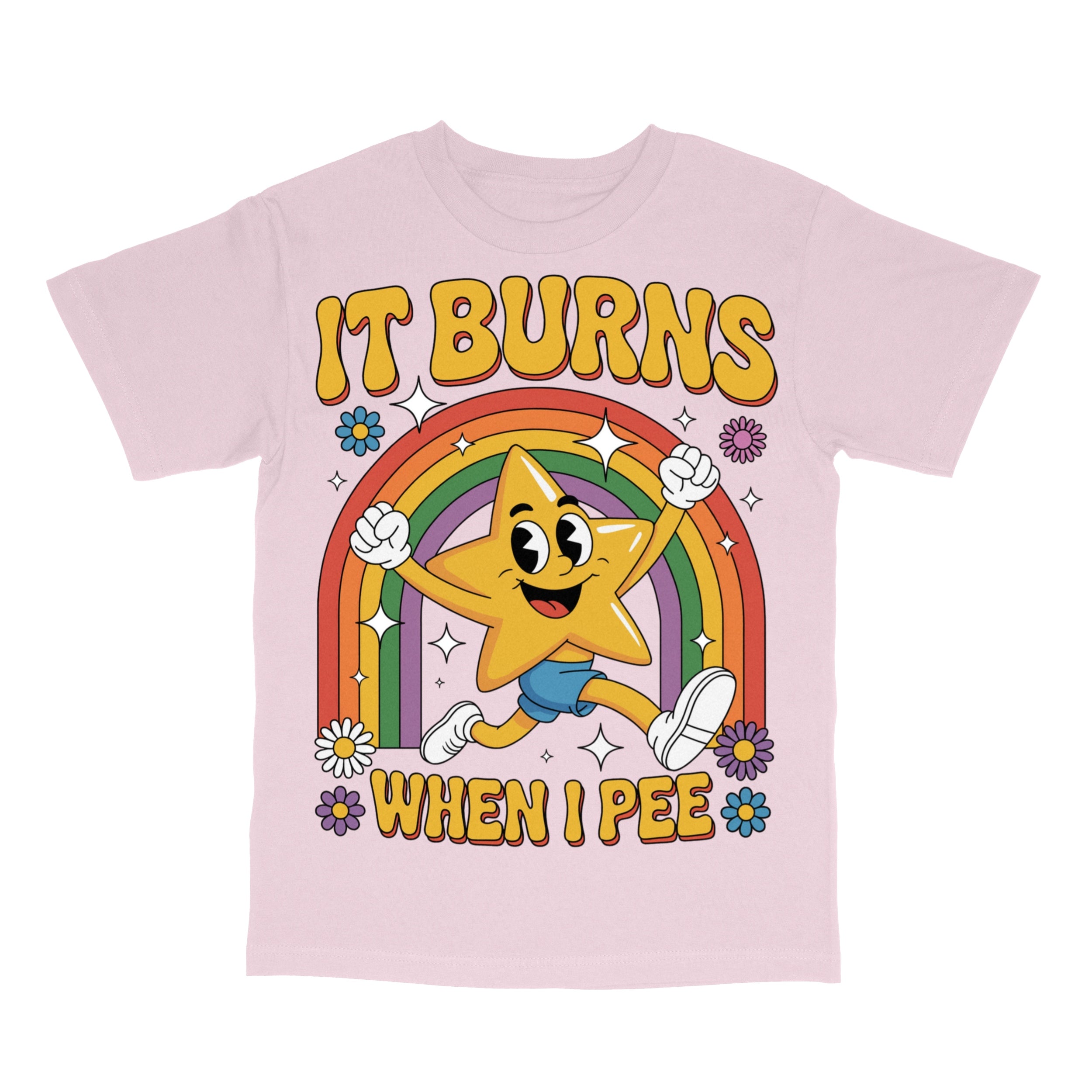 Funny Saying It Burns When I Pee T-Shirt