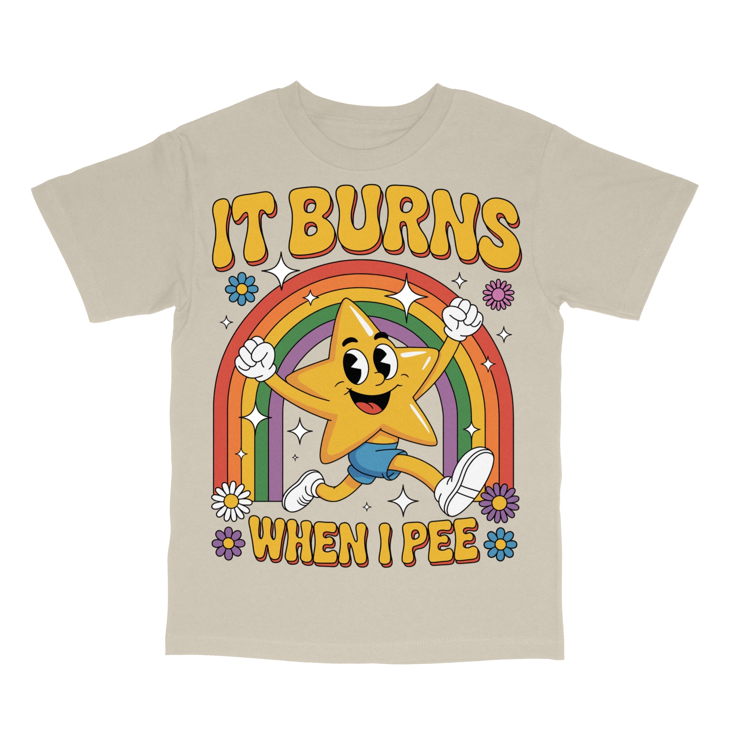 Funny Saying It Burns When I Pee T-Shirt