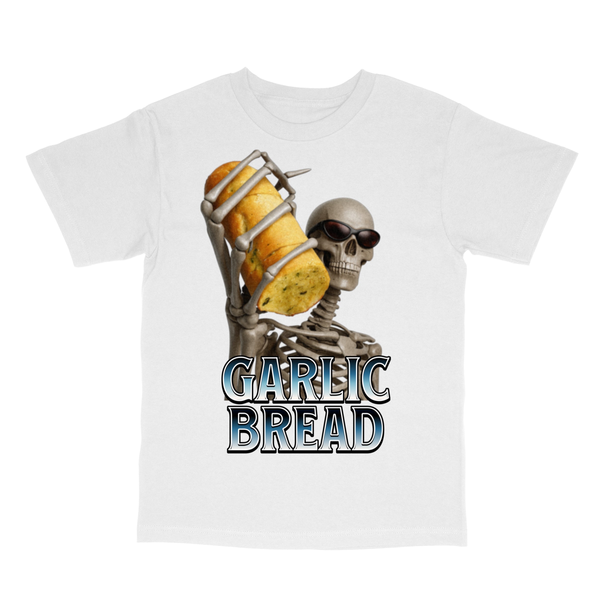 Garlic Bread Skeleton T-Shirt