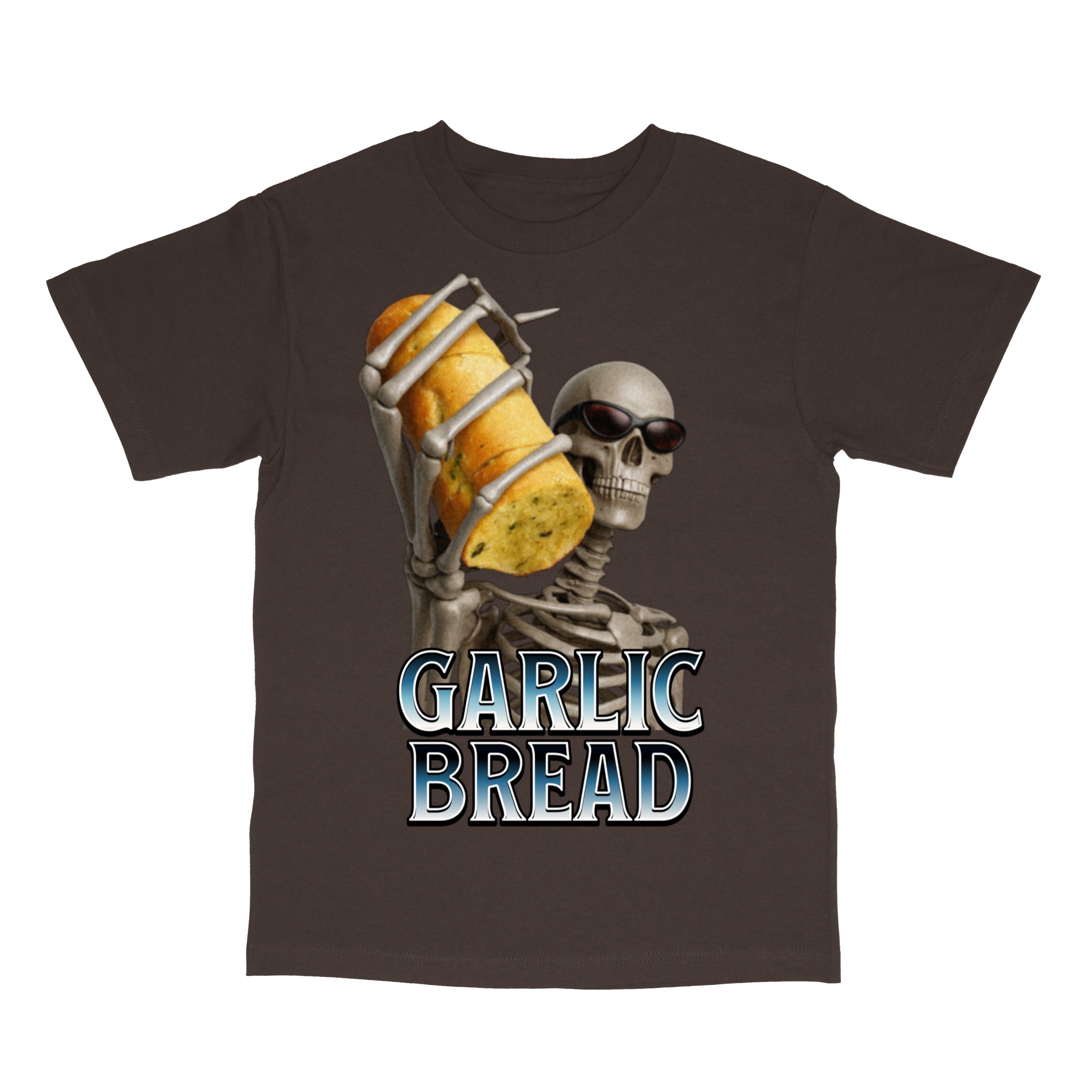 Garlic Bread Skeleton T-Shirt