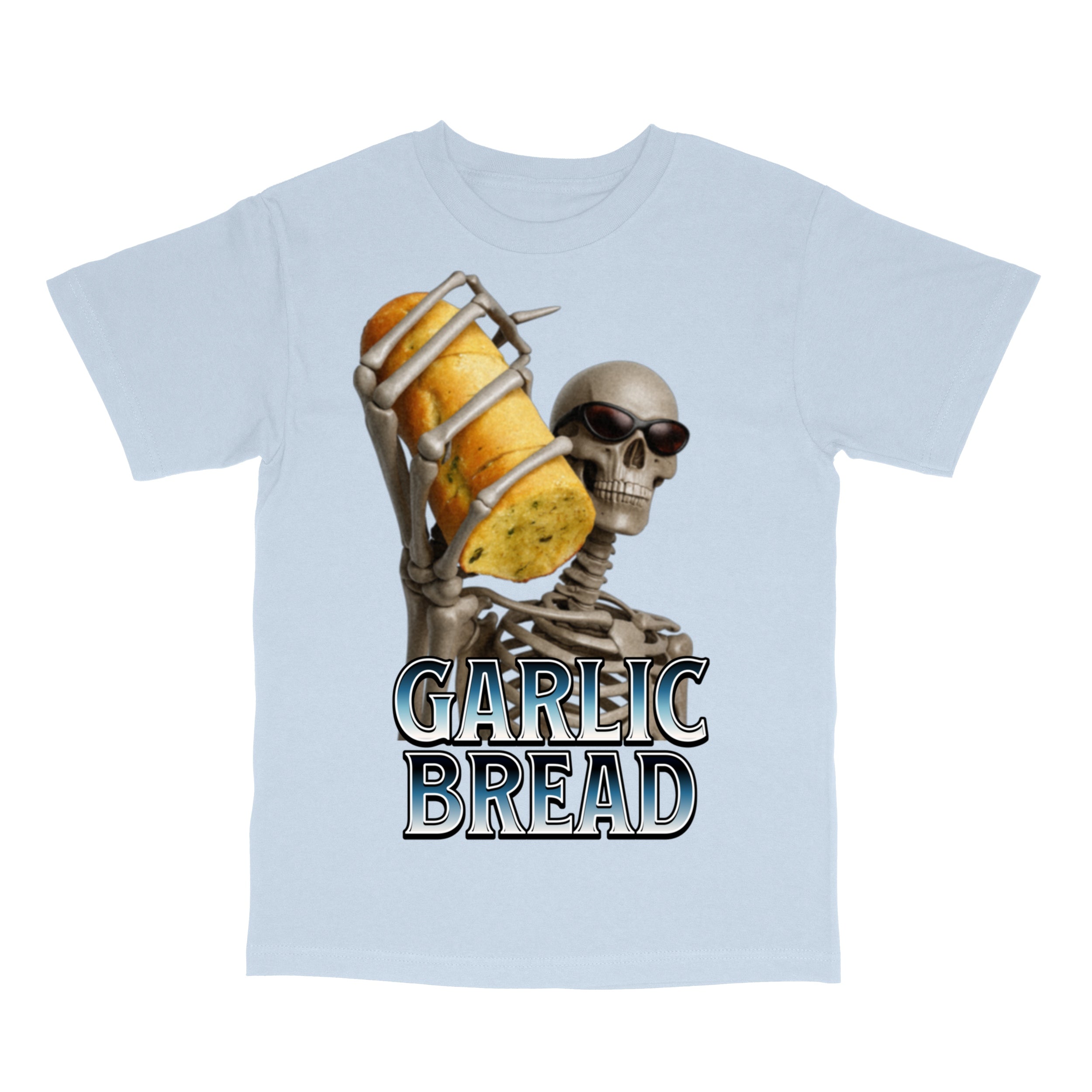 Garlic Bread Skeleton T-Shirt