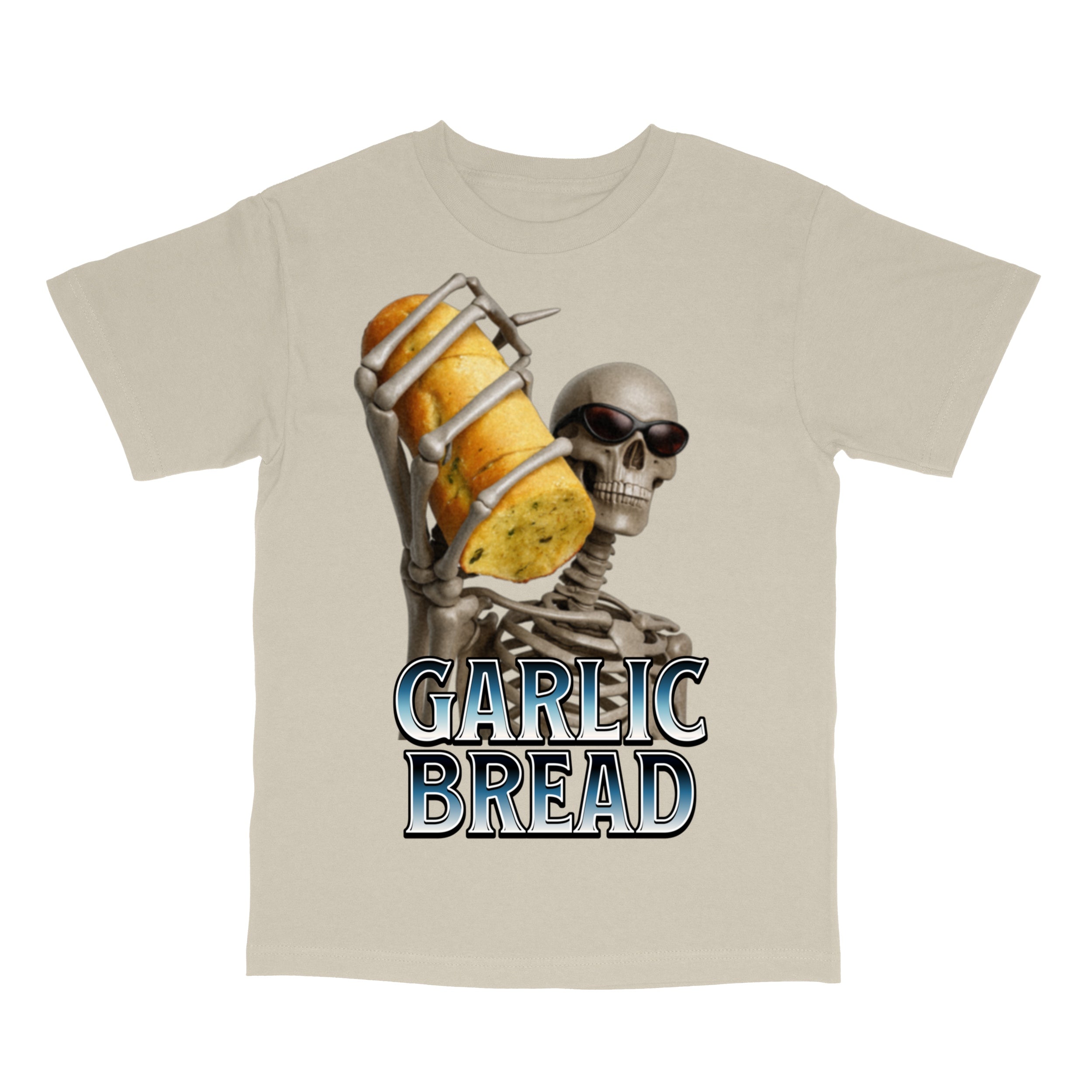 Garlic Bread Skeleton T-Shirt
