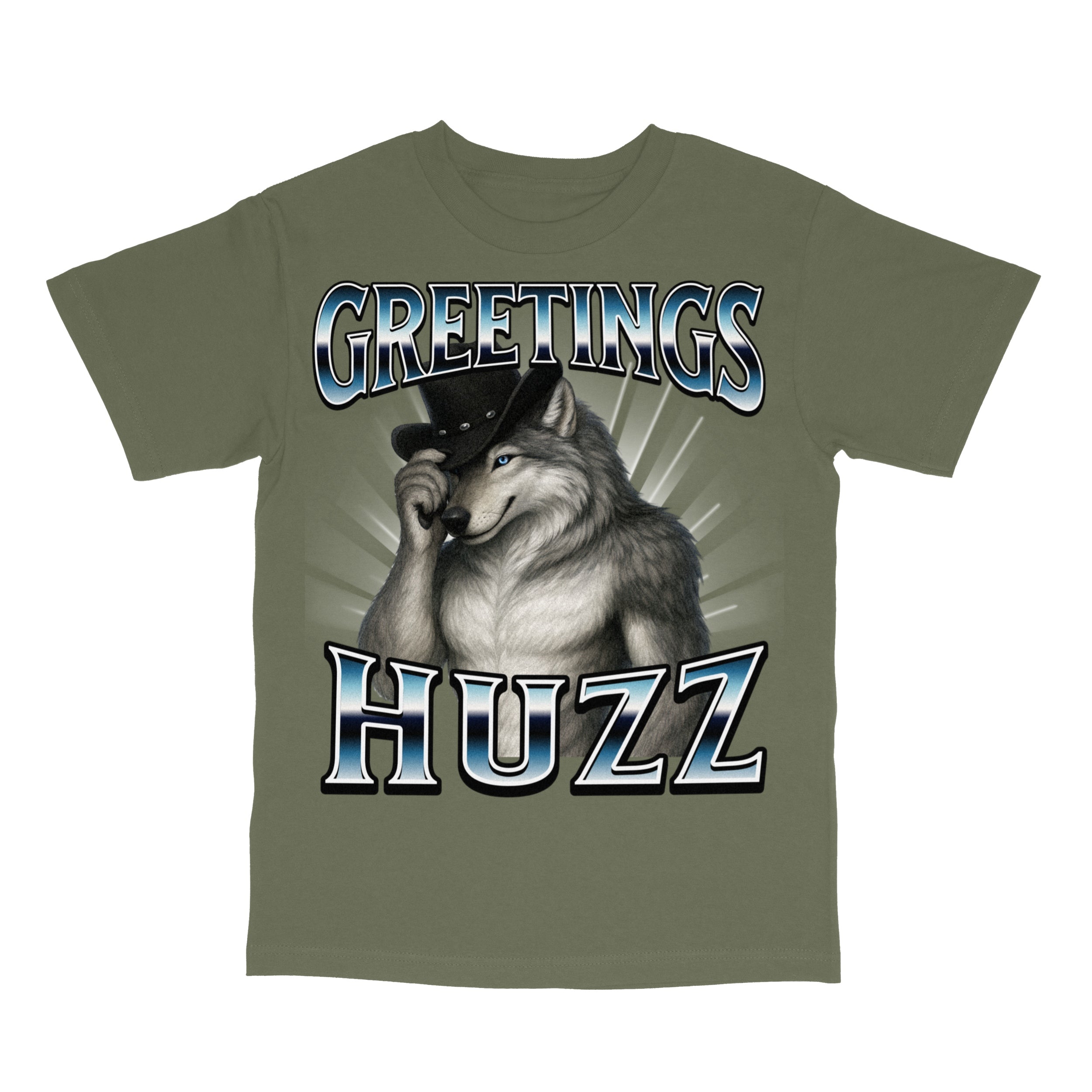 Greetings Huzz Meme T-Shirt