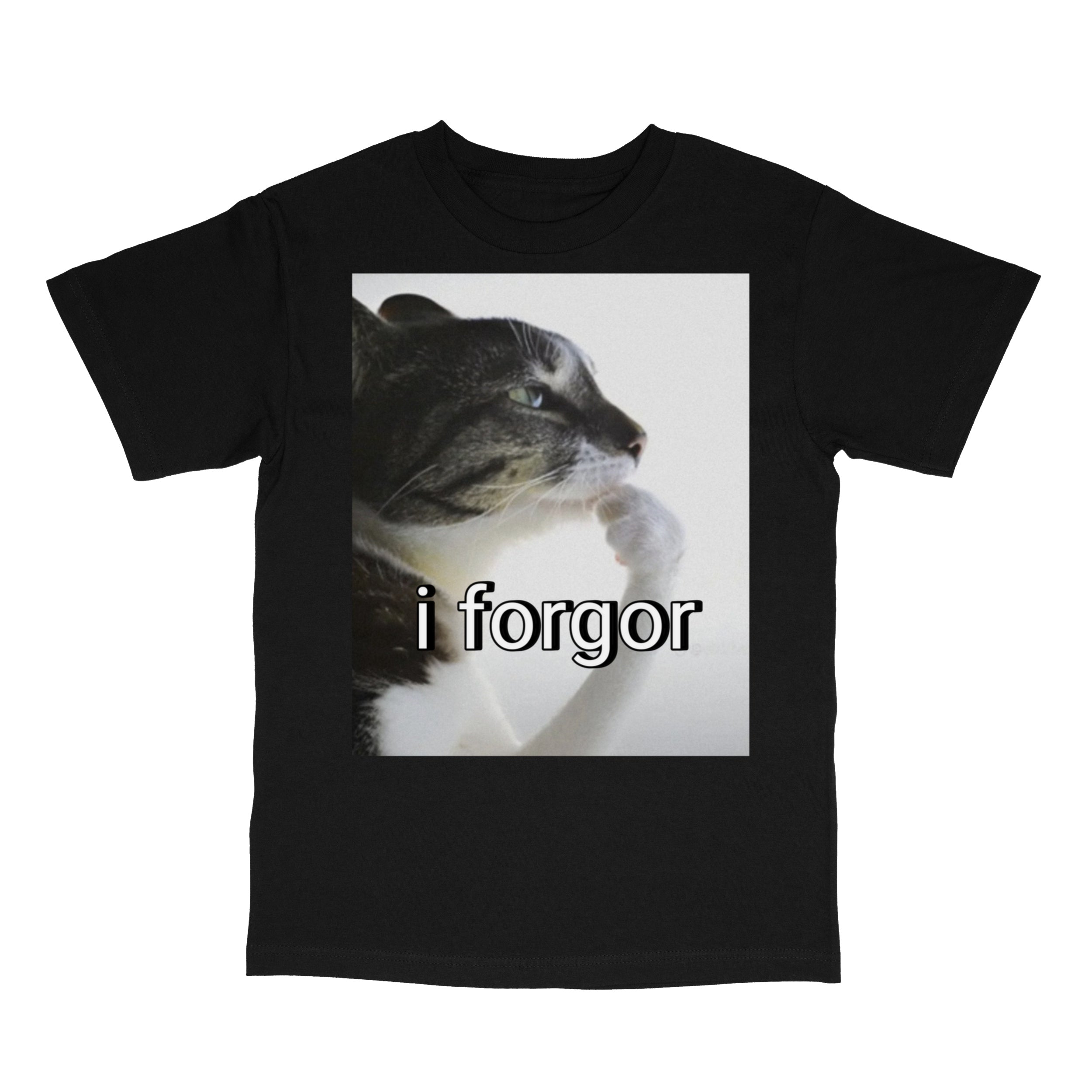 I Forgor Funny Cat Meme T-Shirt