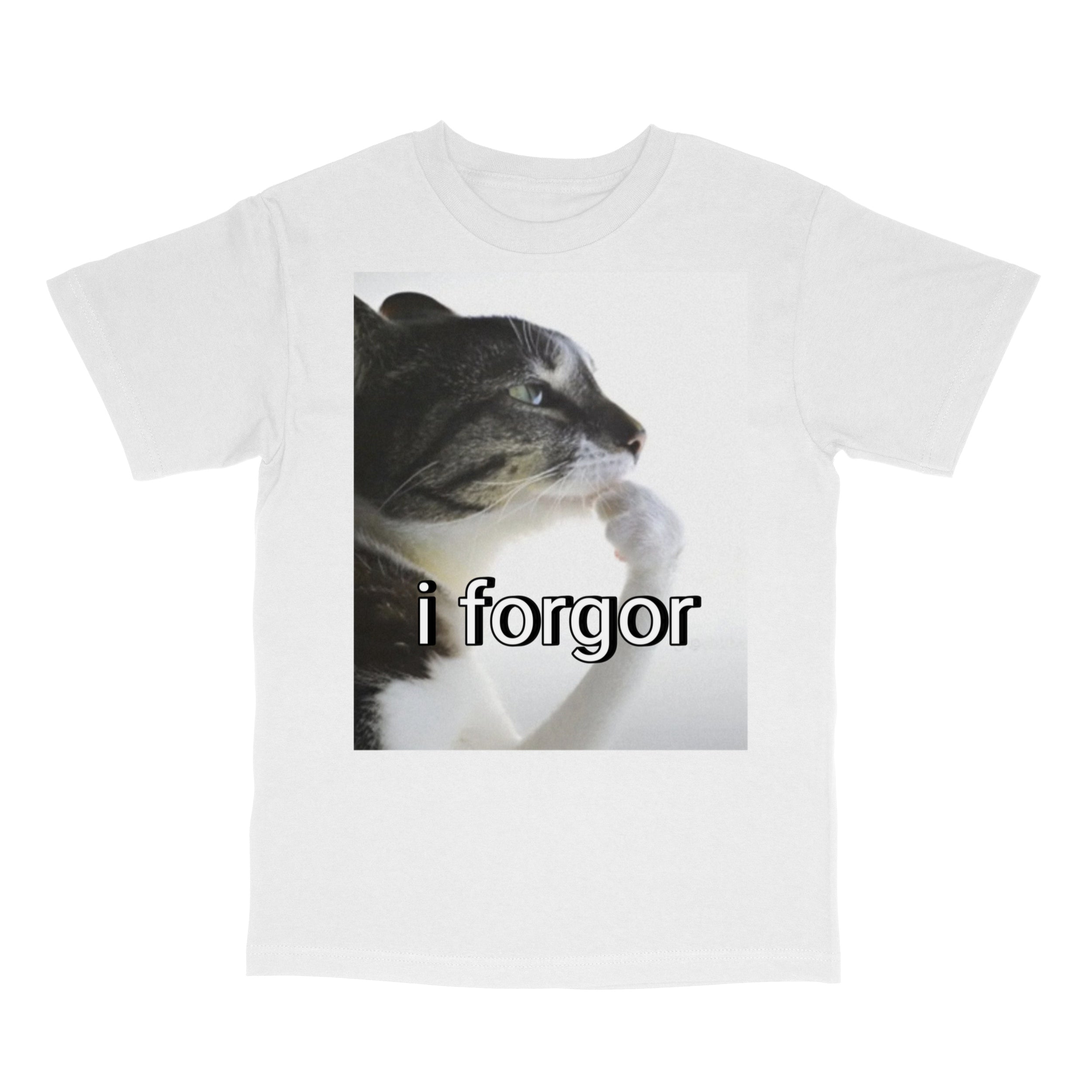 I Forgor Funny Cat Meme T-Shirt