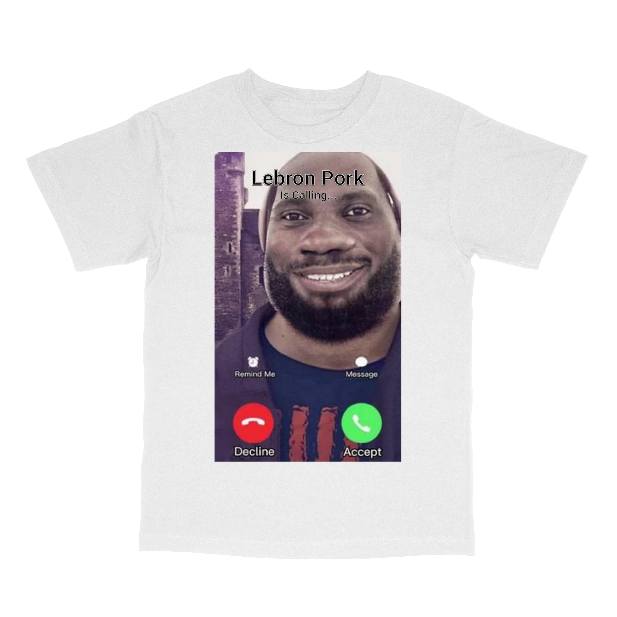 Lebron Pork Is Calling Funny Meme T-Shirt