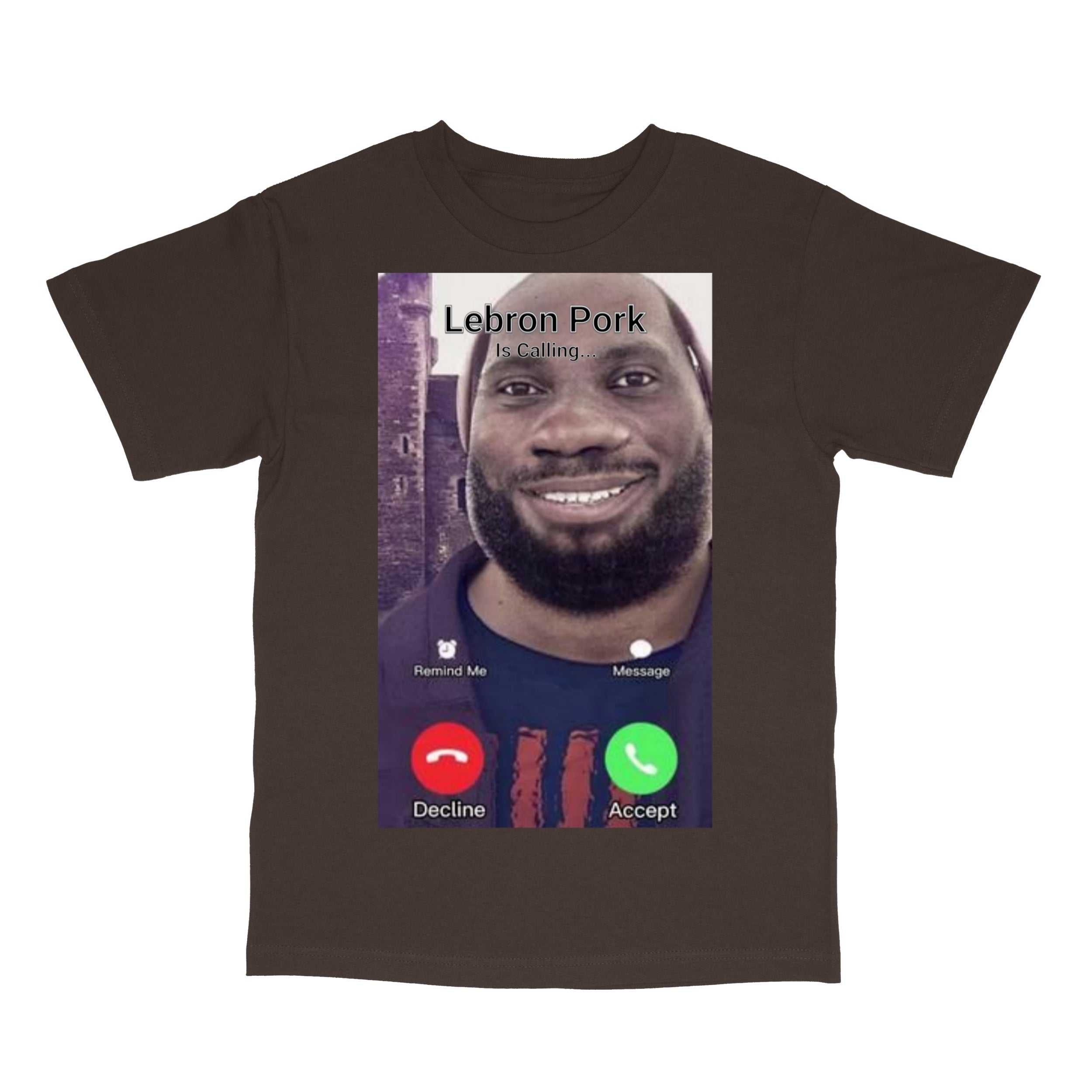 Lebron Pork Is Calling Funny Meme T-Shirt