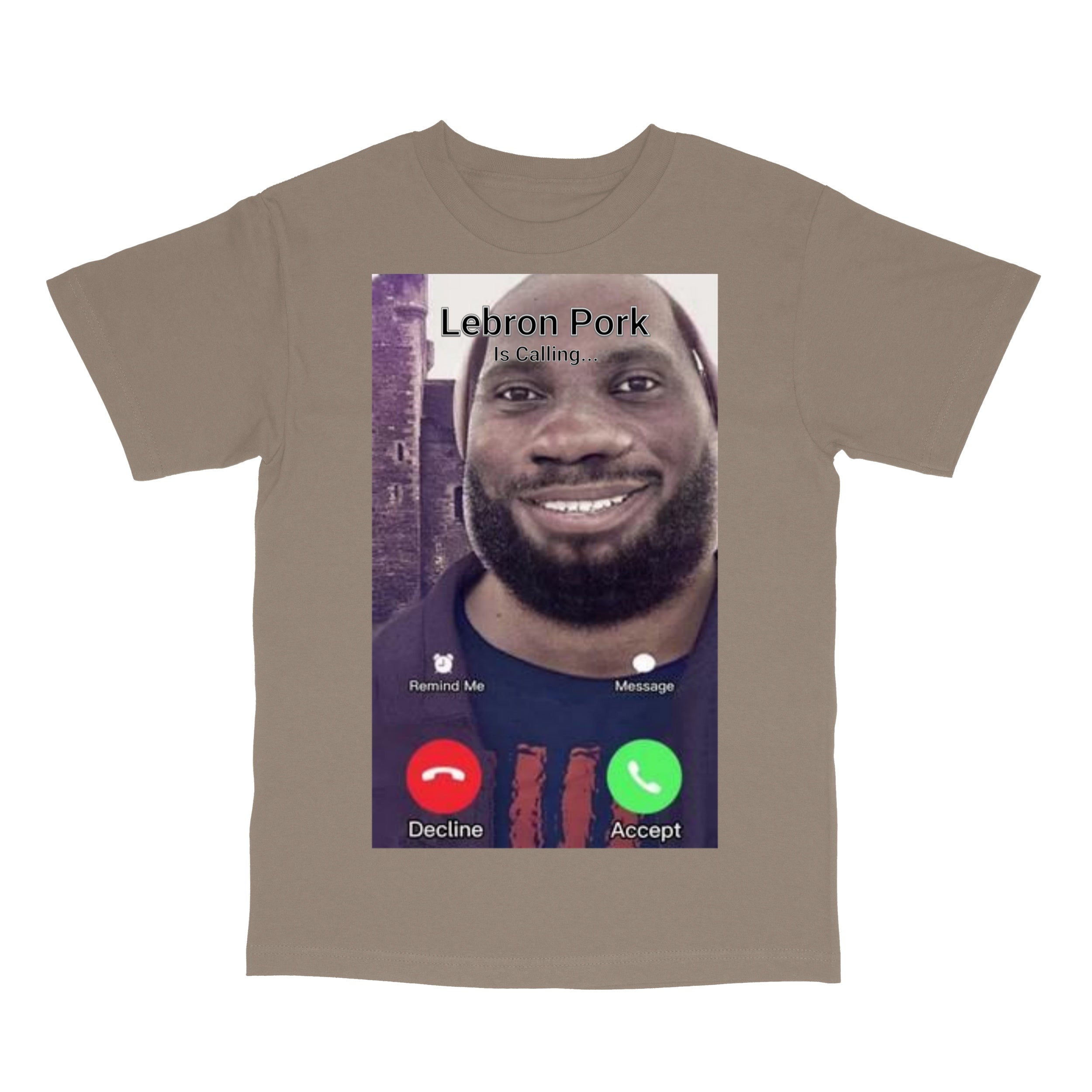 Lebron Pork Is Calling Funny Meme T-Shirt