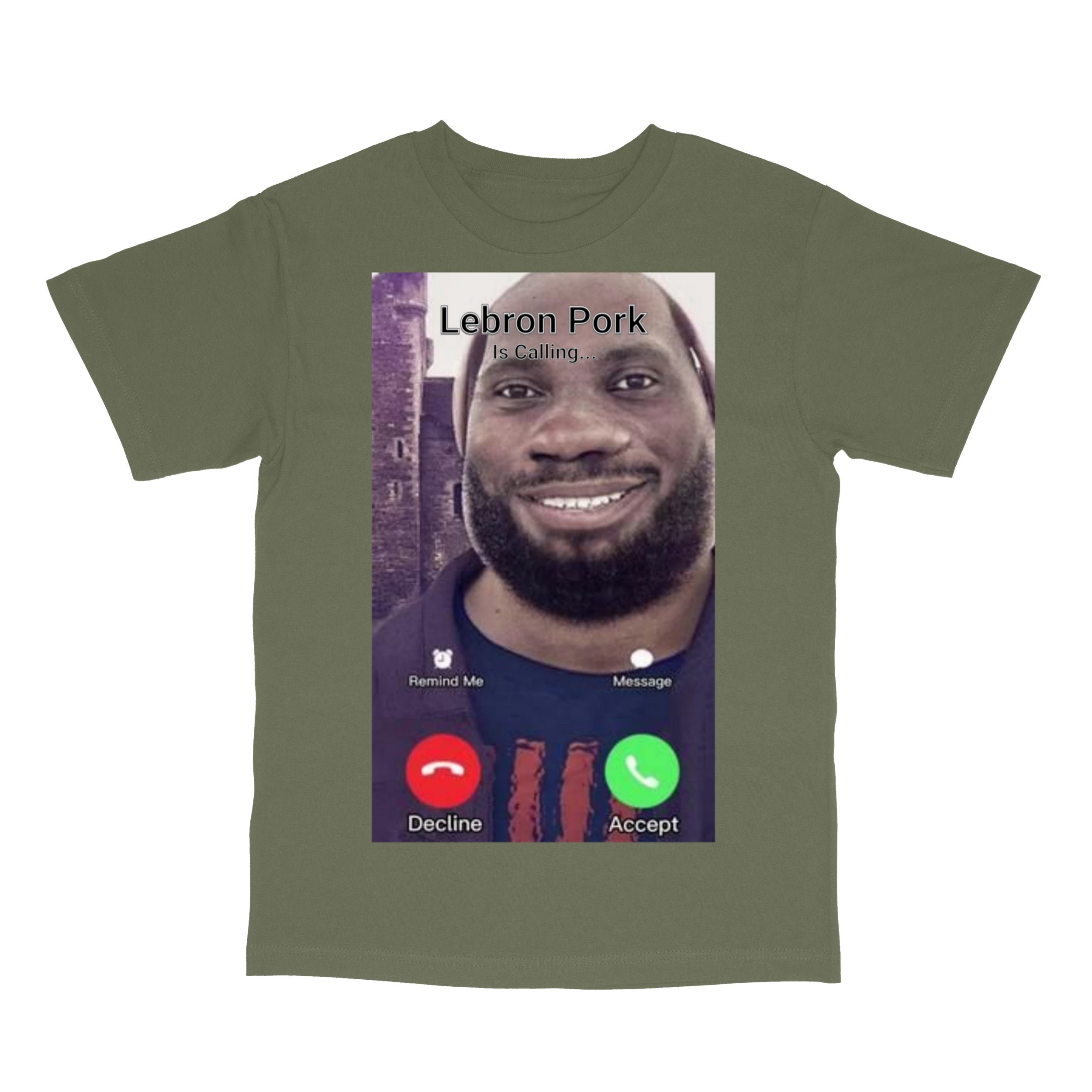 Lebron Pork Is Calling Funny Meme T-Shirt