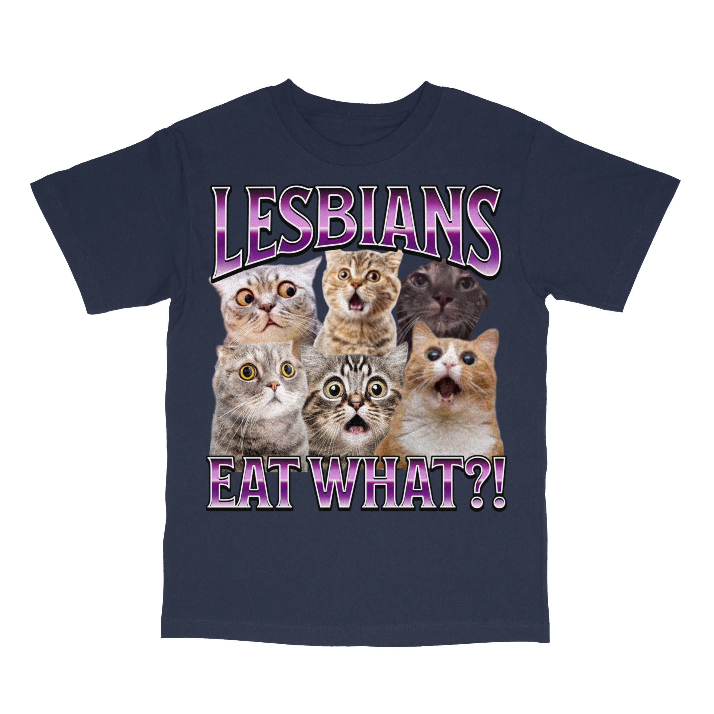Lesbians Eat What? Funny T-Shirt