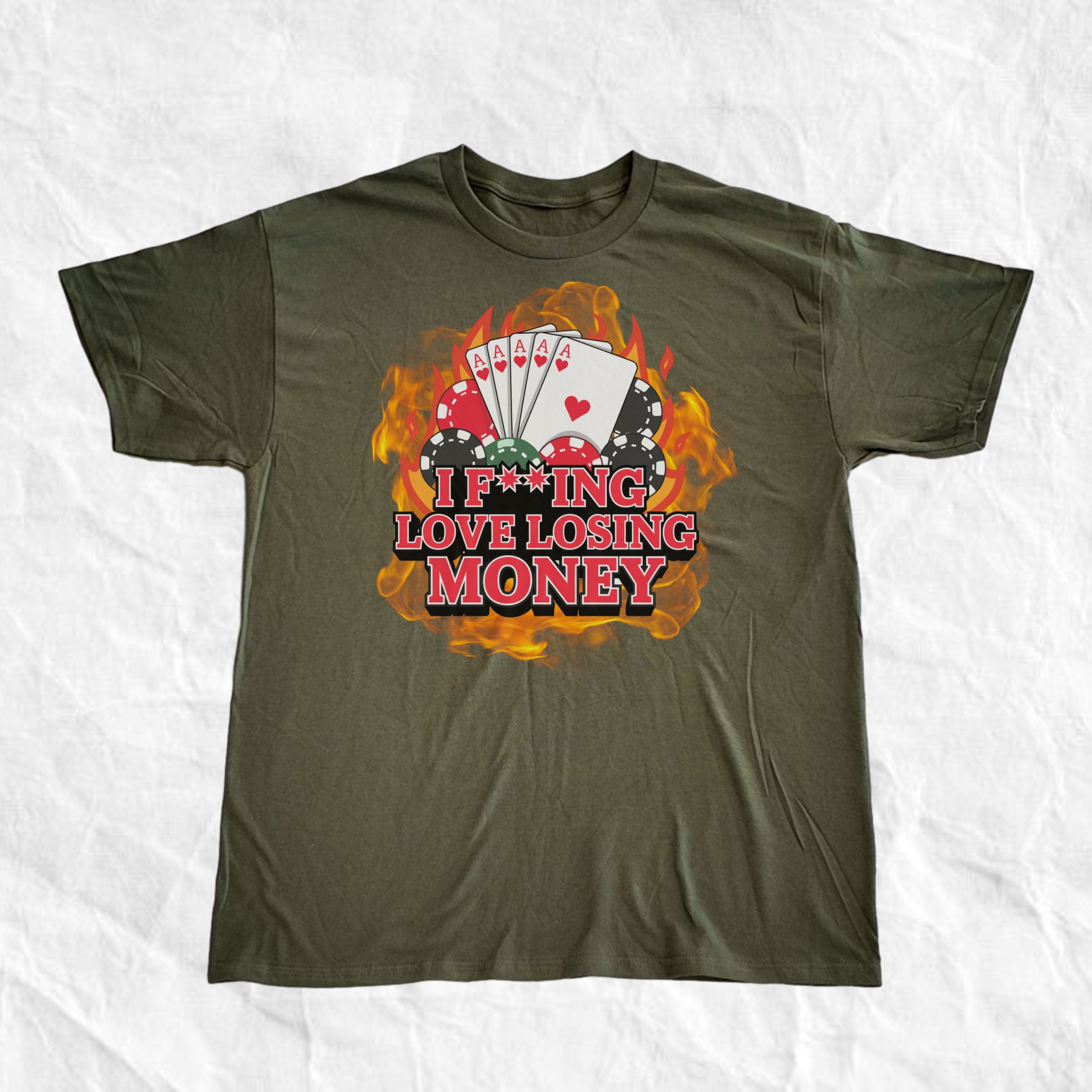 I Fucking Love Losing Money T-Shirt